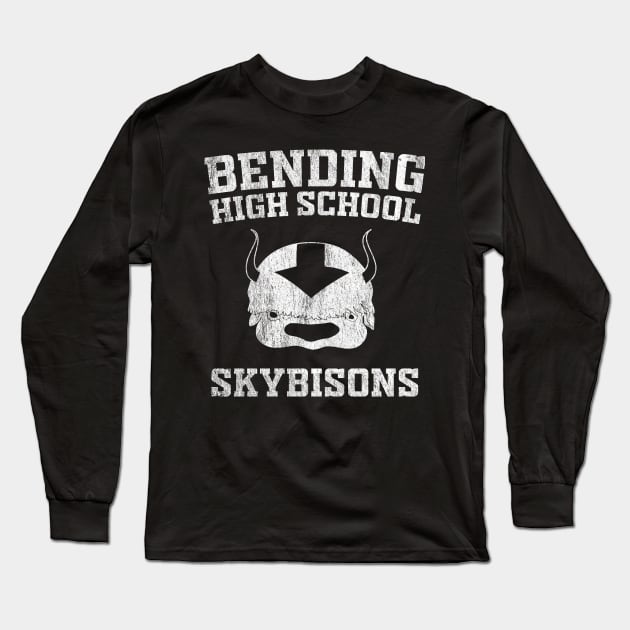 Bending high School Long Sleeve T-Shirt by OniSide